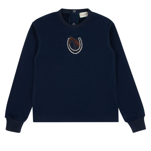 The Gallop Navy Toddler Top