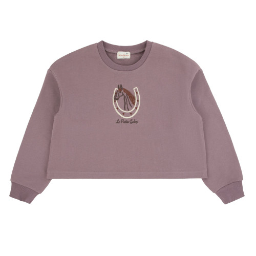 The Gallop Vintage Lilac Girls Top